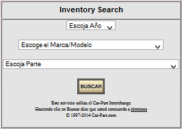 Inventory Search